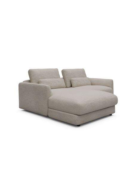 Divano con chaise longue Vivole 7.2 - Aivi 816 Lace Beige