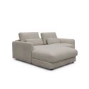 Divano con chaise longue Vivole 7.2 - Aivi 816 Lace Beige