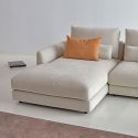 Divano con chaise longue Vivole 7.2 - Aivi 816 Lace Beige