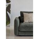 Divano moderno con penisola Vivole 2.5 - Smooth 814 Laural Green