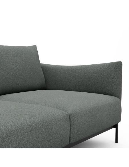 Divano a due posti Kayto A2 - Mahoga 853 Dove Grey