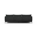 Divano con penisola Kayto B2 - Bouclé 529 Charcoal