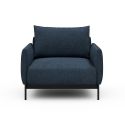 Poltrona da salotto Tokey - Bouclé 537 Blue