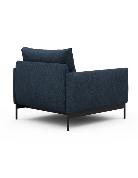 Poltrona da salotto Tokey - Bouclé 537 Blue Poltrona da salotto Tokey - Bouclé 537 Blue