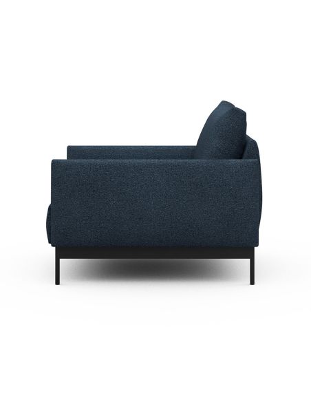 Poltrona da salotto Tokey - Bouclé 537 Blue