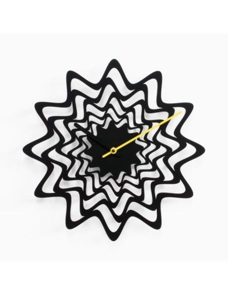 Orologio da parete moderno in metallo colorato Flux