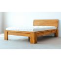Letto in legno massello di rovere Oregon