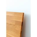 Letto in legno massello di rovere Oregon