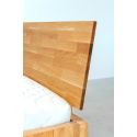 Letto in legno massello di rovere Oregon