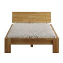 Letto in legno massello di rovere Oregon