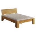 Letto in legno massello di rovere Oregon
