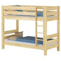 Letto a castello in legno massello di pino Texas