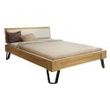 Letto in legno massello di rovere Illinois
