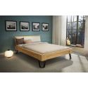 Letto in legno massello di rovere Illinois