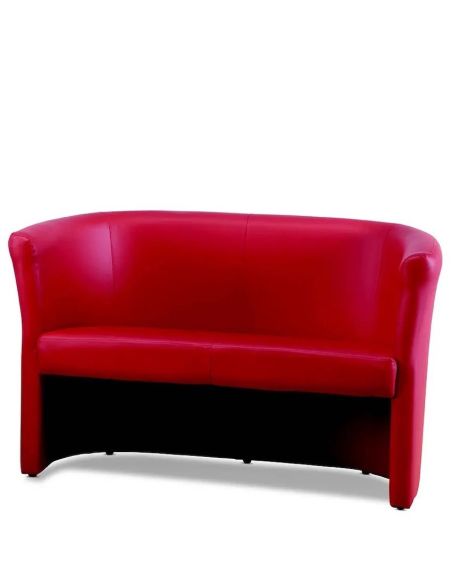 Divano sala attesa 2 posti in simil pelle Dil 2 Divano sala attesa 2 posti in simil pelle Dil 2