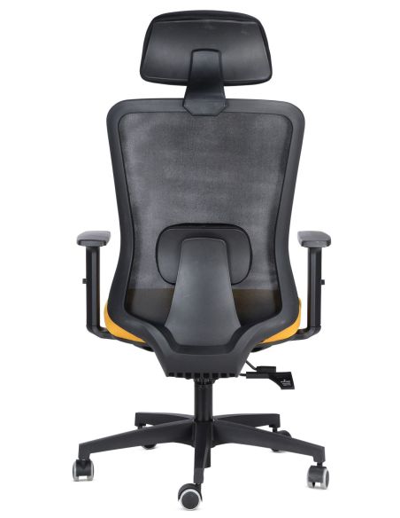 Poltrona ufficio ergonomica con schienale in rete Model Three Poltrona ufficio ergonomica con schienale in rete Model Three