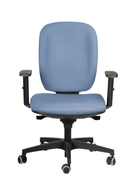 Sedia operativa da ufficio con braccioli Giotto Comfort