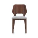 Coppia sedie in legno da cucina Rexal