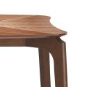 Tavolo in legno per cucina o sala da pranzo Rexal