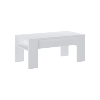 Tavolino da salotto con contenitore Garliz White 2
