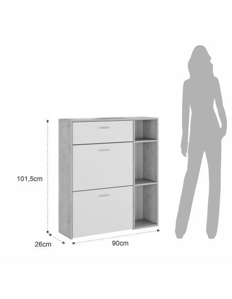 Scarpiera salvaspazio Lamar Cement