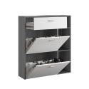 Scarpiera salvaspazio Lamar Graphite