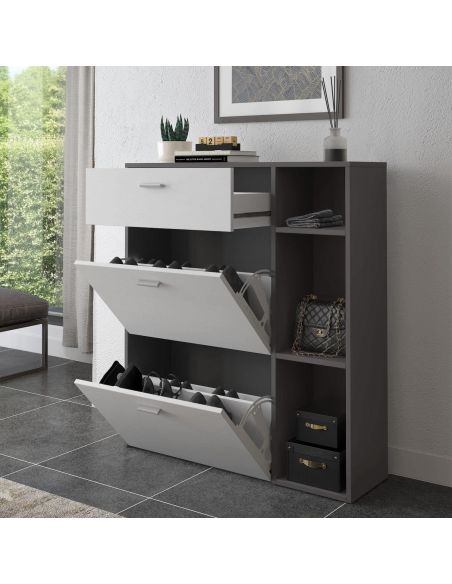 Scarpiera salvaspazio Lamar Graphite