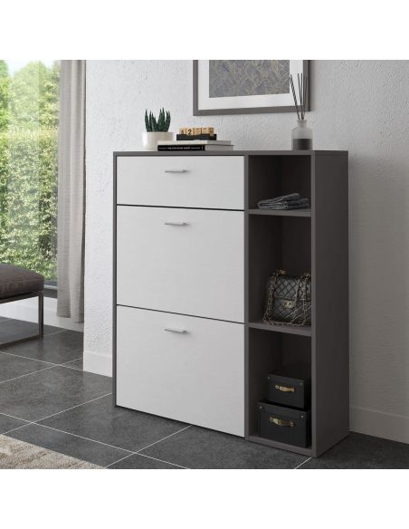 Scarpiera salvaspazio Lamar Graphite