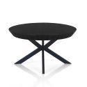 Tavolo rotondo allungabile Bjarne Black