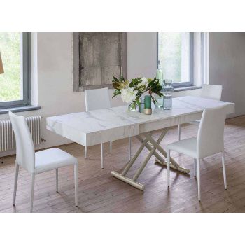 Tavolino trasformabile in tavolo da pranzo Ulisse di Altacom 2