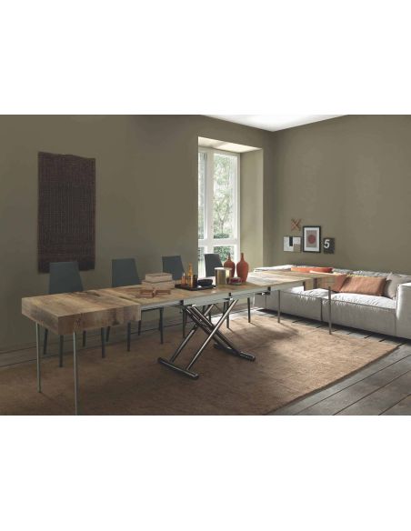 Tavolino trasformabile in tavolo da pranzo Assist di Altacom