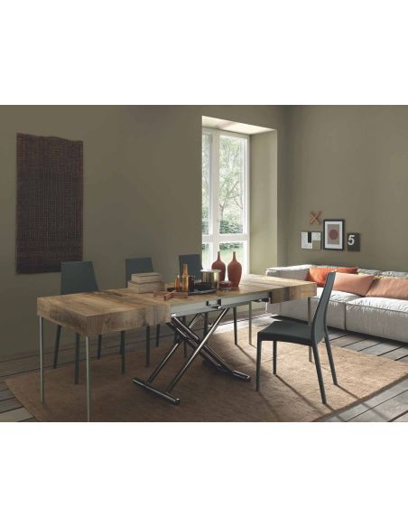 Tavolino trasformabile in tavolo da pranzo Assist di Altacom