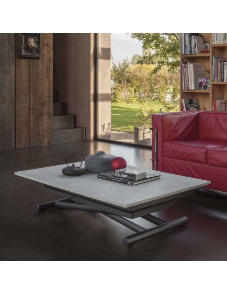 Tavolino trasformabile in tavolo Sirio di Altacom