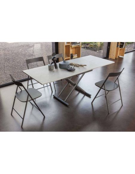 Tavolino trasformabile in tavolo Sirio di Altacom