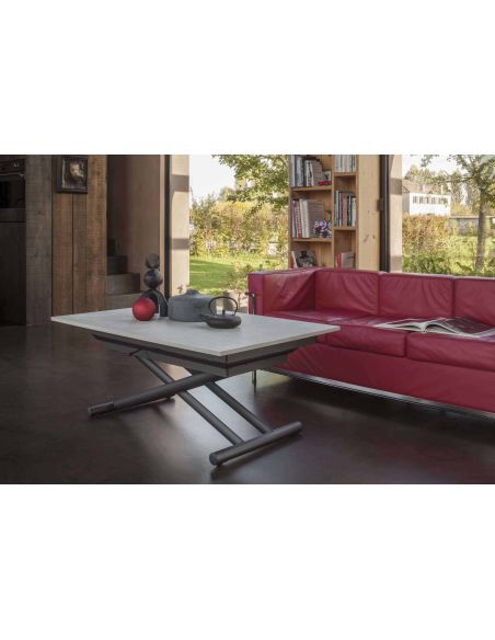 Tavolino trasformabile in tavolo Sirio di Altacom
