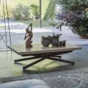 Tavolino che diventa tavolo Lotus di Altacom