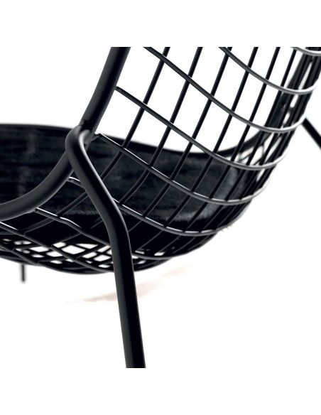 Coppia sedie da cucina con braccioli Stitch+