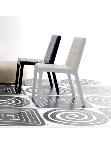 Sedia imbottita per sala da pranzo Mood