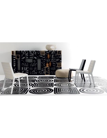 Sedia imbottita per sala da pranzo Mood