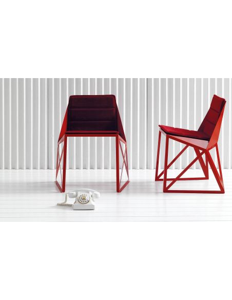 Sedia design moderno in metallo Abarth