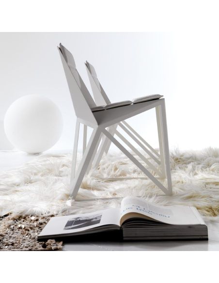 Sedia design moderno in metallo Abarth