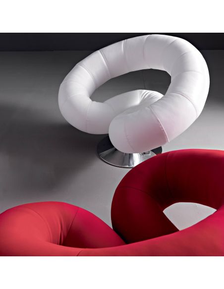 Poltrona design moderno Polis Fissa