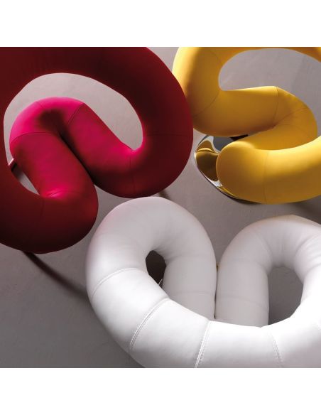 Poltrona design moderno Polis Girevole