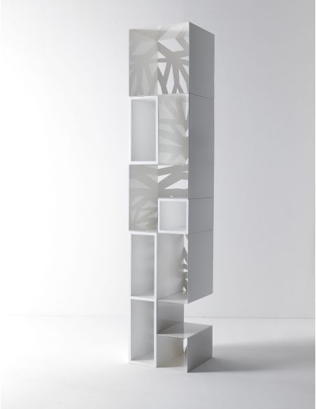 Libreria verticale modulare Domino