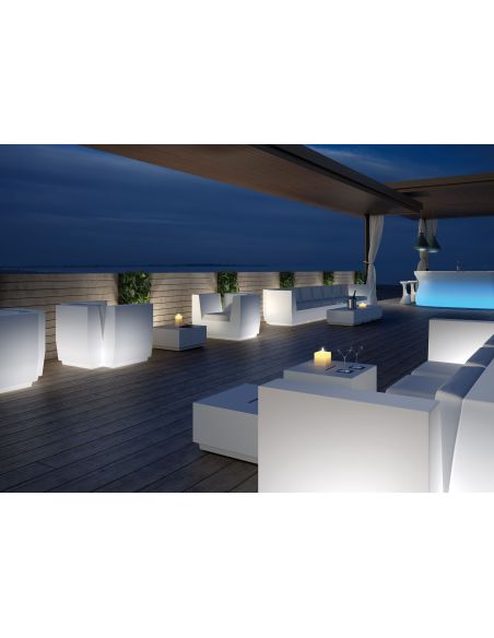 Poltrona da giardino in polietilene Big Cut Module by Plust Poltrona da giardino in polietilene Big Cut Module by Plust