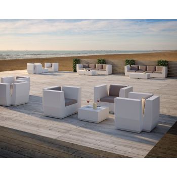 Tavolino basso da giardino Big Cut Table by Plust 2