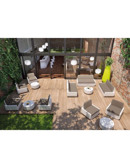 Poltrona da giardino in polietilene Bold by Plust