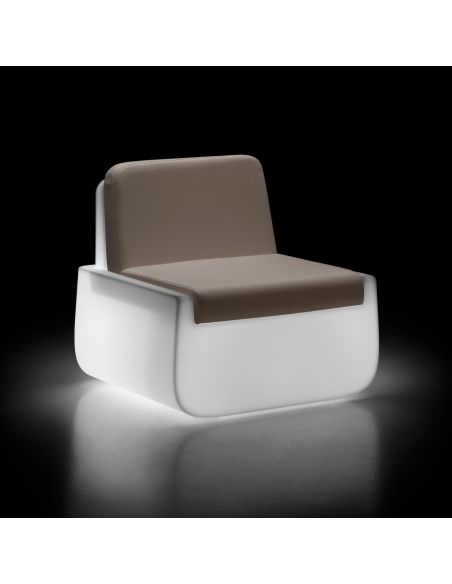 Poltrona da giardino in polietilene Bold by Plust