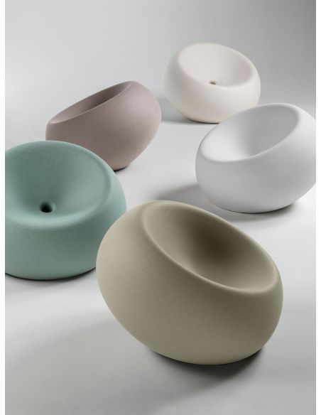 Poltrona da giardino in polietilene Boom by Plust