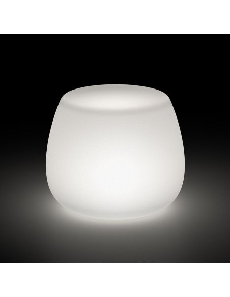 Pouf da esterno in polietilene Boom by Plust